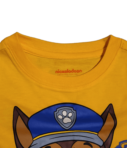 Paw Patrol Chase "All Paws On Deck" Toddler Boy Tee - Little Looms