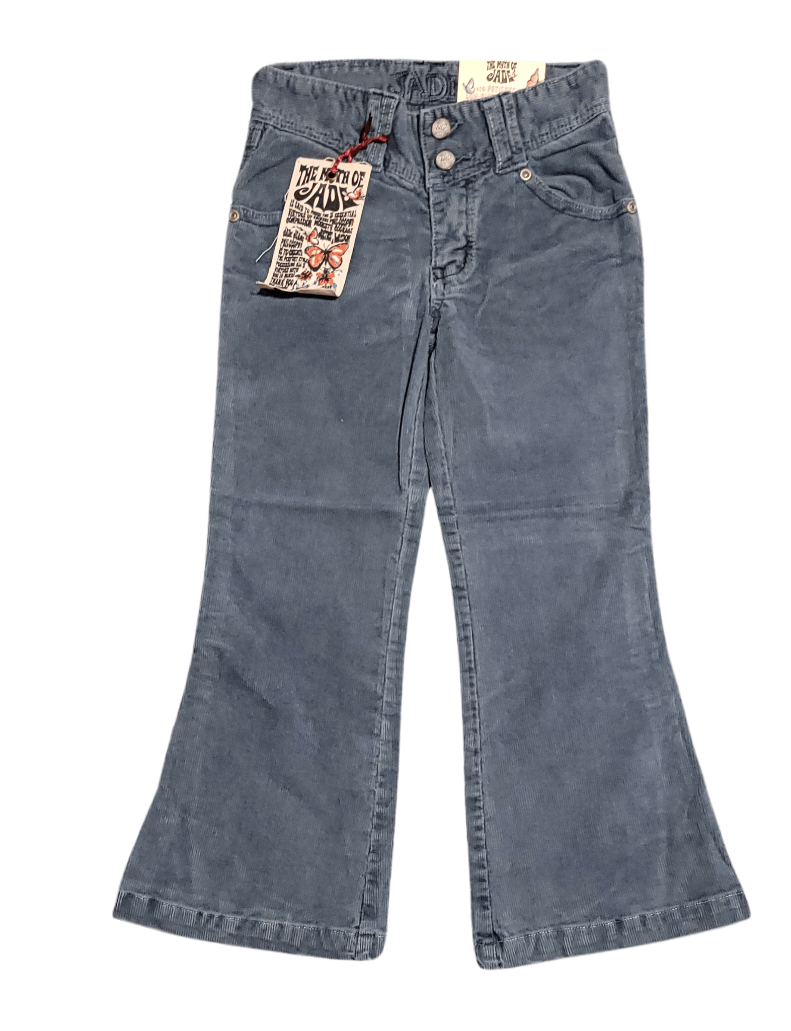 The Myth of Jade Girls’ Low - Rise Woven Flare Corduroy Pants - Little Looms