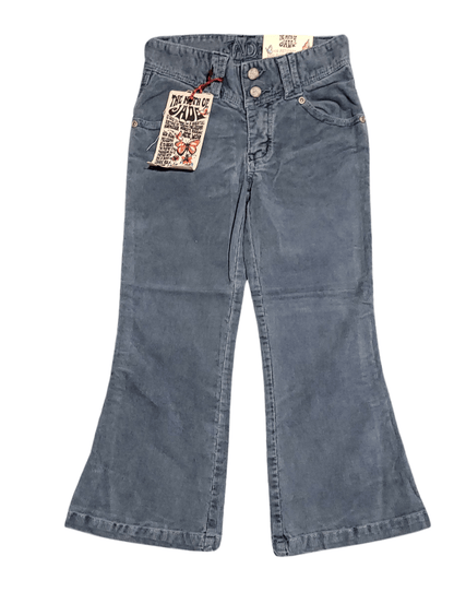 The Myth of Jade Girls’ Low - Rise Woven Flare Corduroy Pants - Little Looms