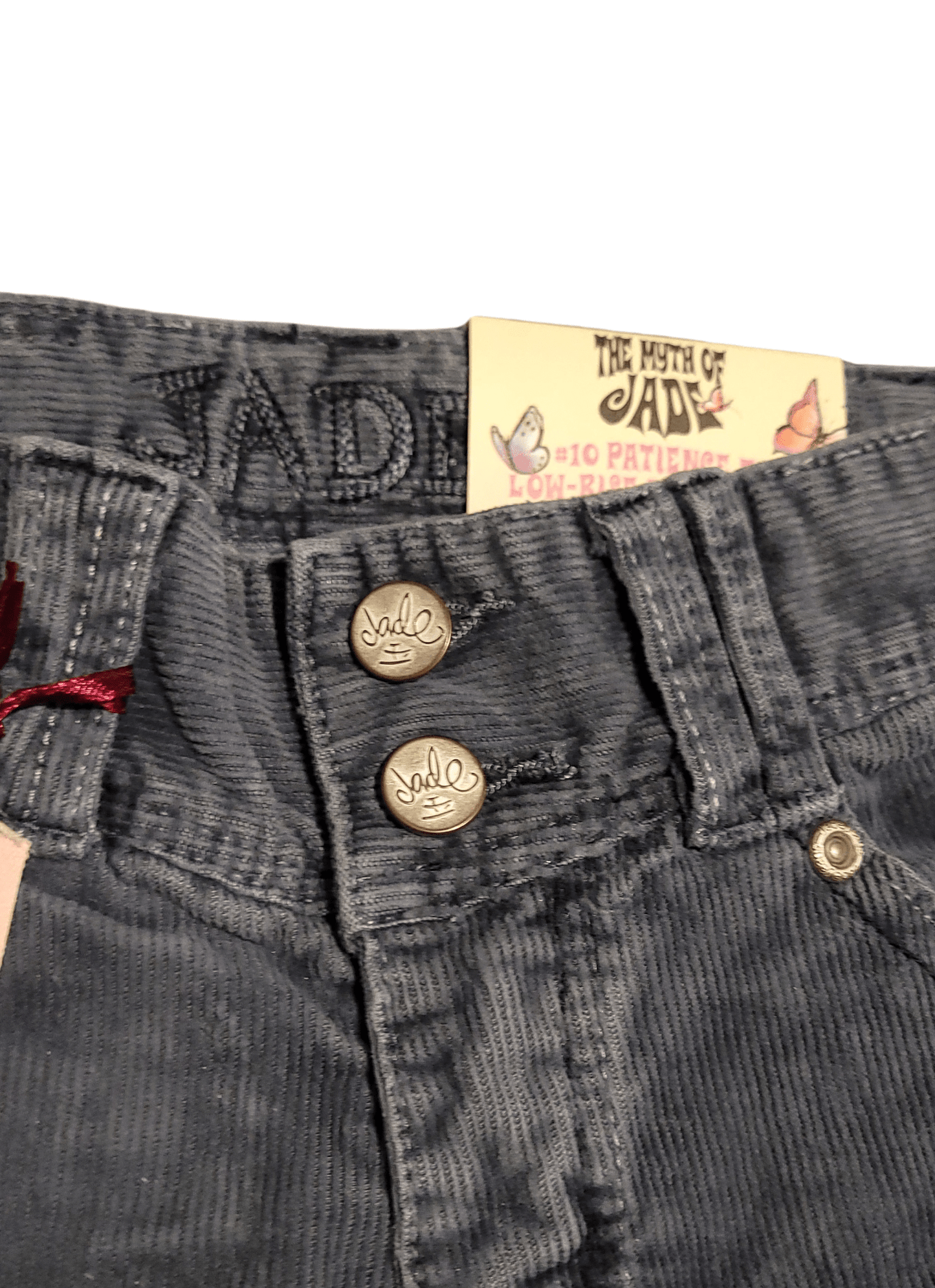 The Myth of Jade Girls’ Low - Rise Woven Flare Corduroy Pants - Little Looms