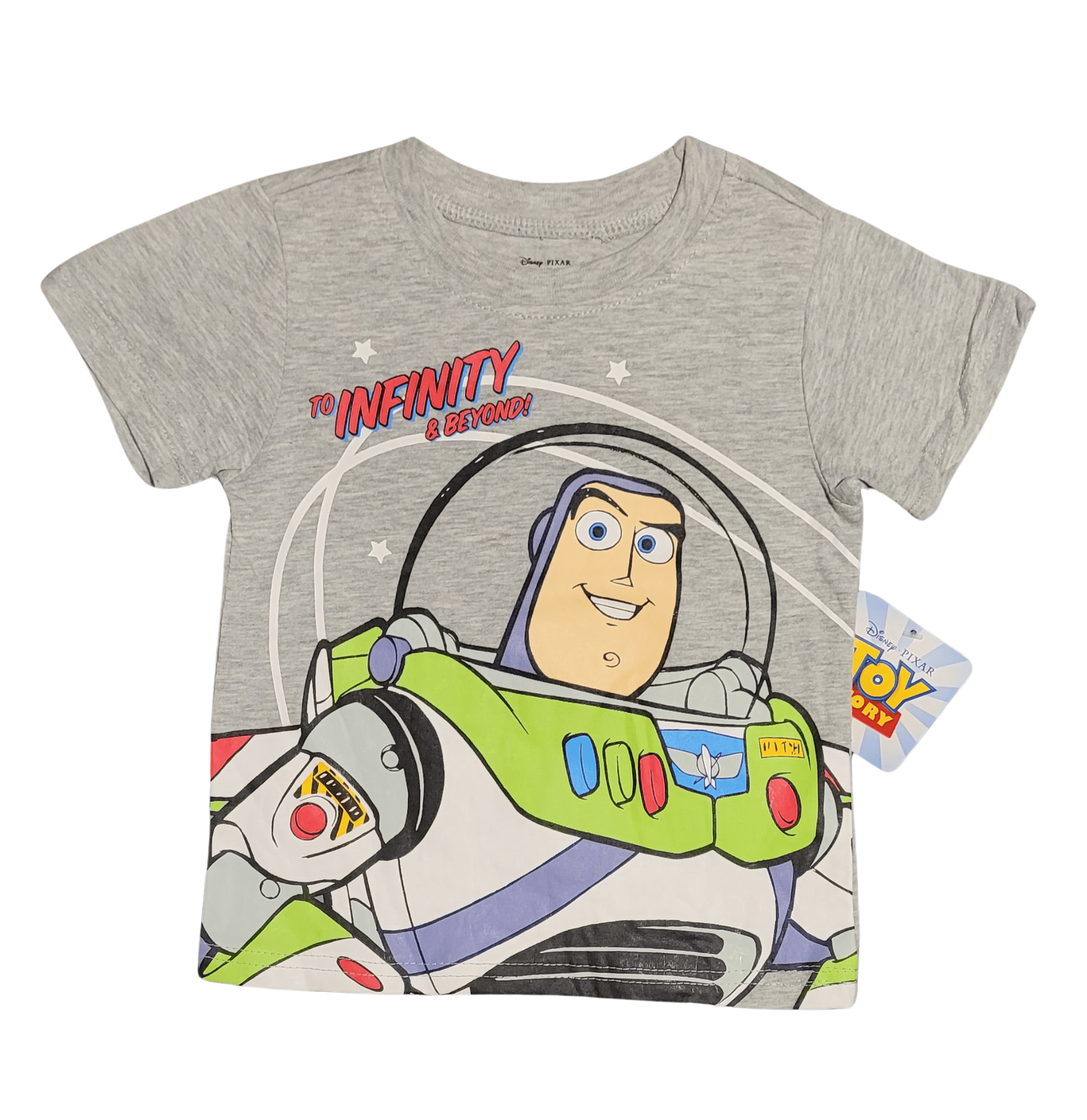 Toy Story Buzz Lightyear "To Infinity & Beyond" Toddler Boy T-Shirt - Little Looms