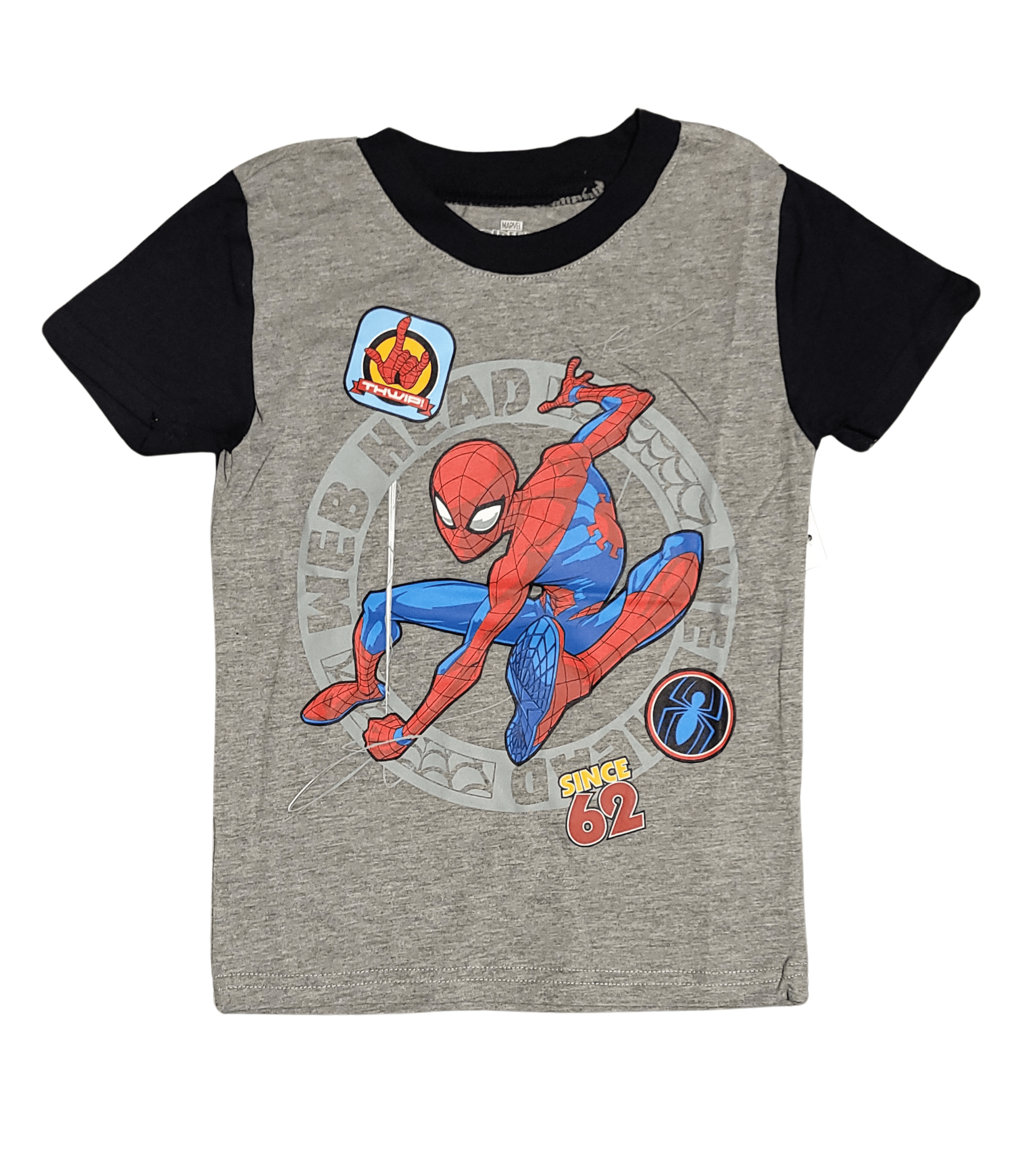 Marvel Spider - Man Web Head Toddler Boy T-Shirt - Little Looms