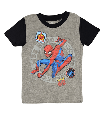 Marvel Spider - Man Web Head Toddler Boy T-Shirt - Little Looms