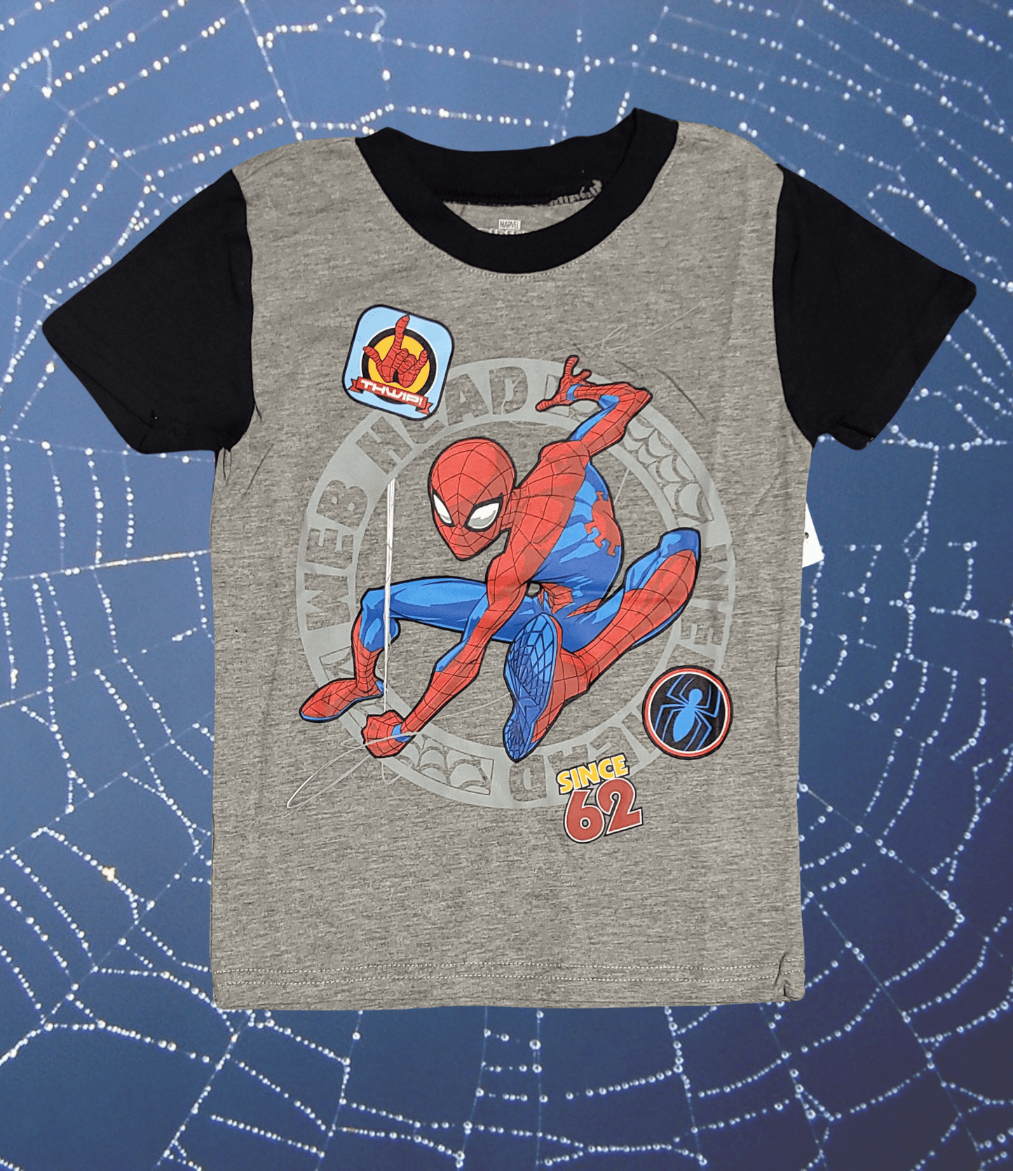 Marvel Spider - Man Web Head Toddler Boy T-Shirt - Little Looms