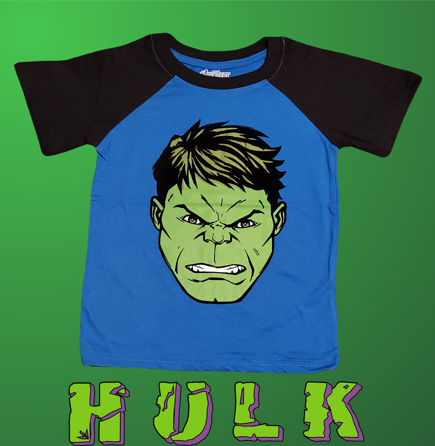 Licensed Marvel Avengers Hulk Smash Toddler Boy Graphic T-shirt