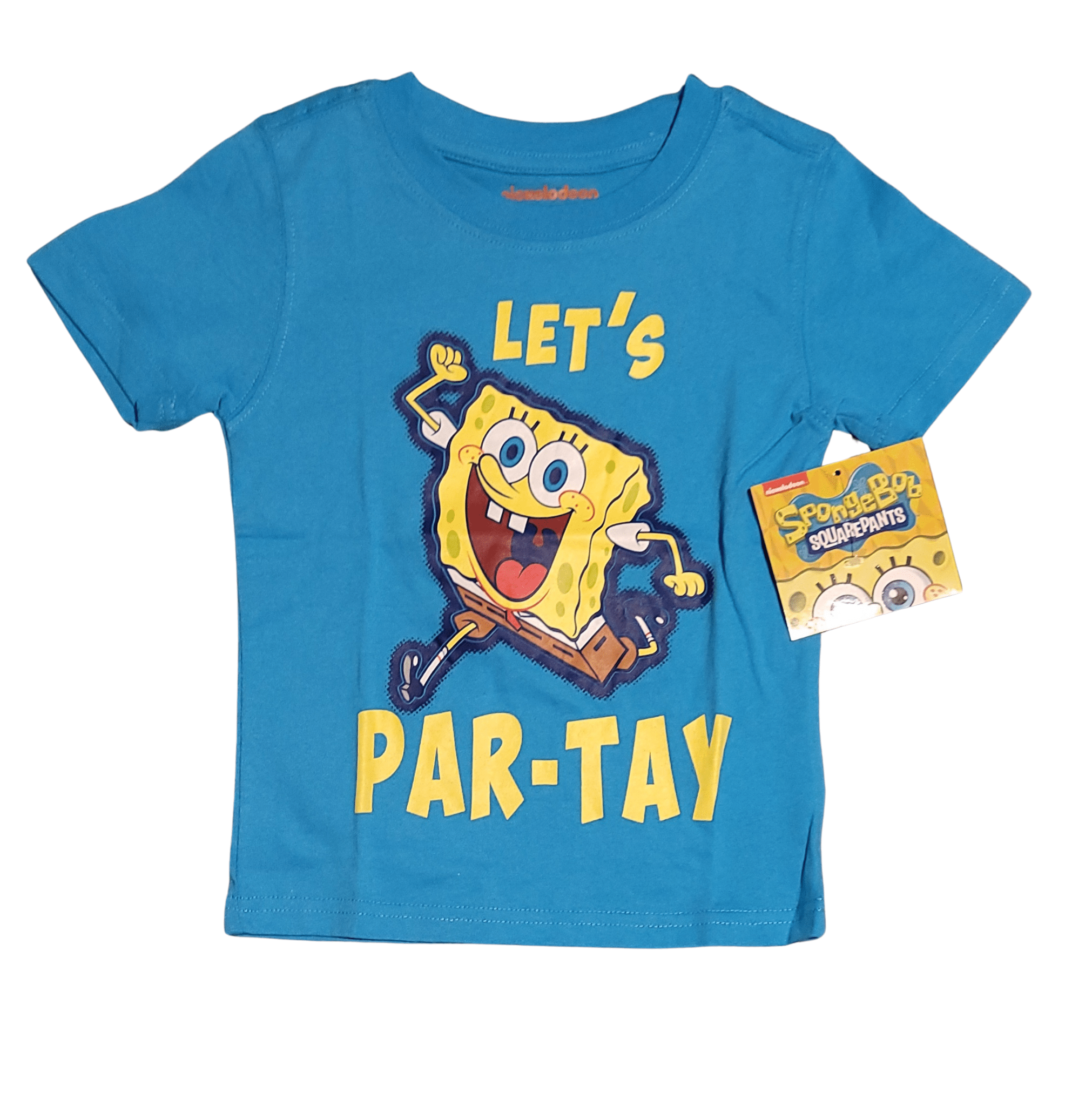 Nickelodeon SpongeBob Let's Par - Tay Boy T-shirt - Little Looms