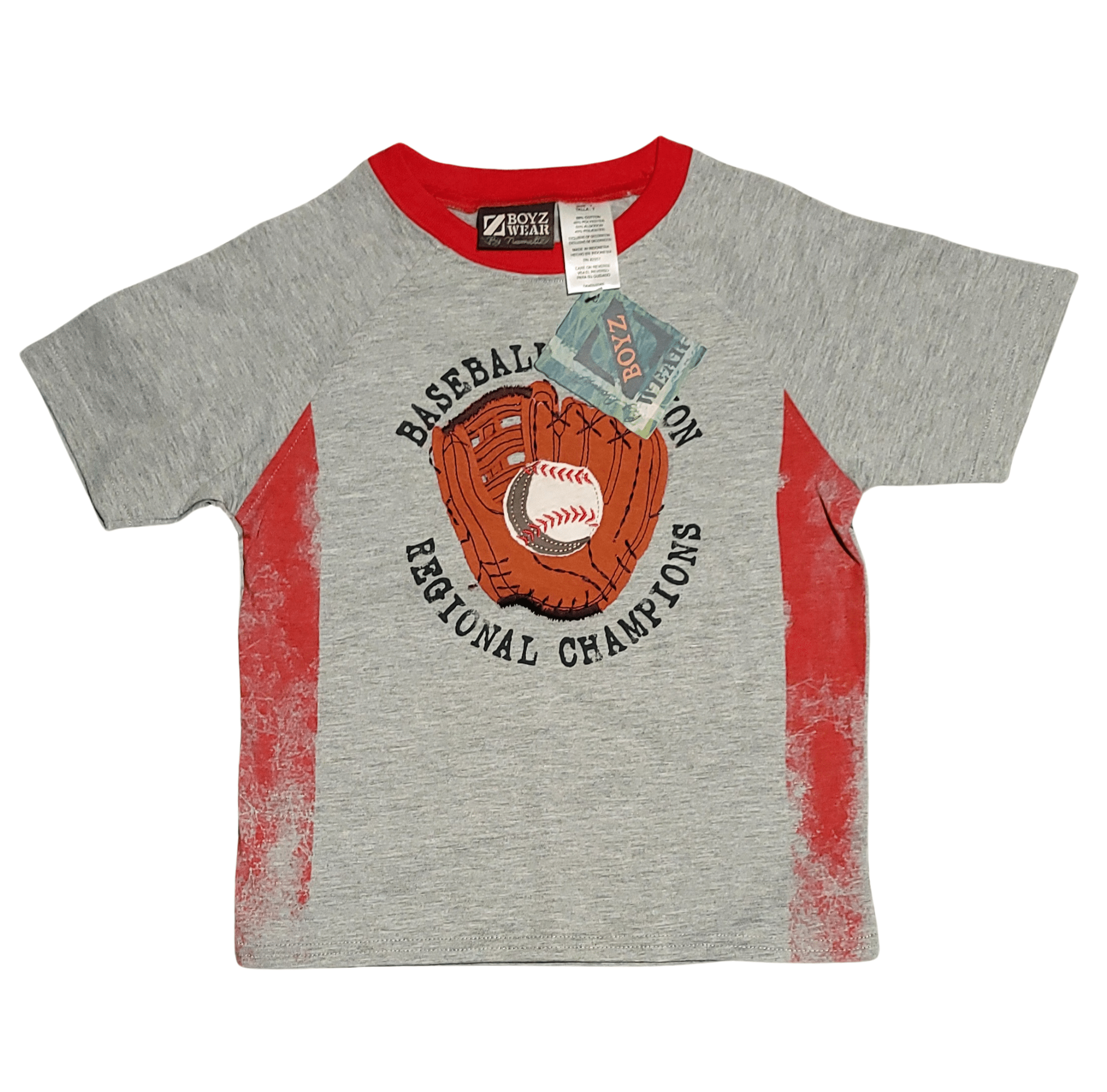 Boyz Wear Baseball Division Kid T-Shirt - Little Looms