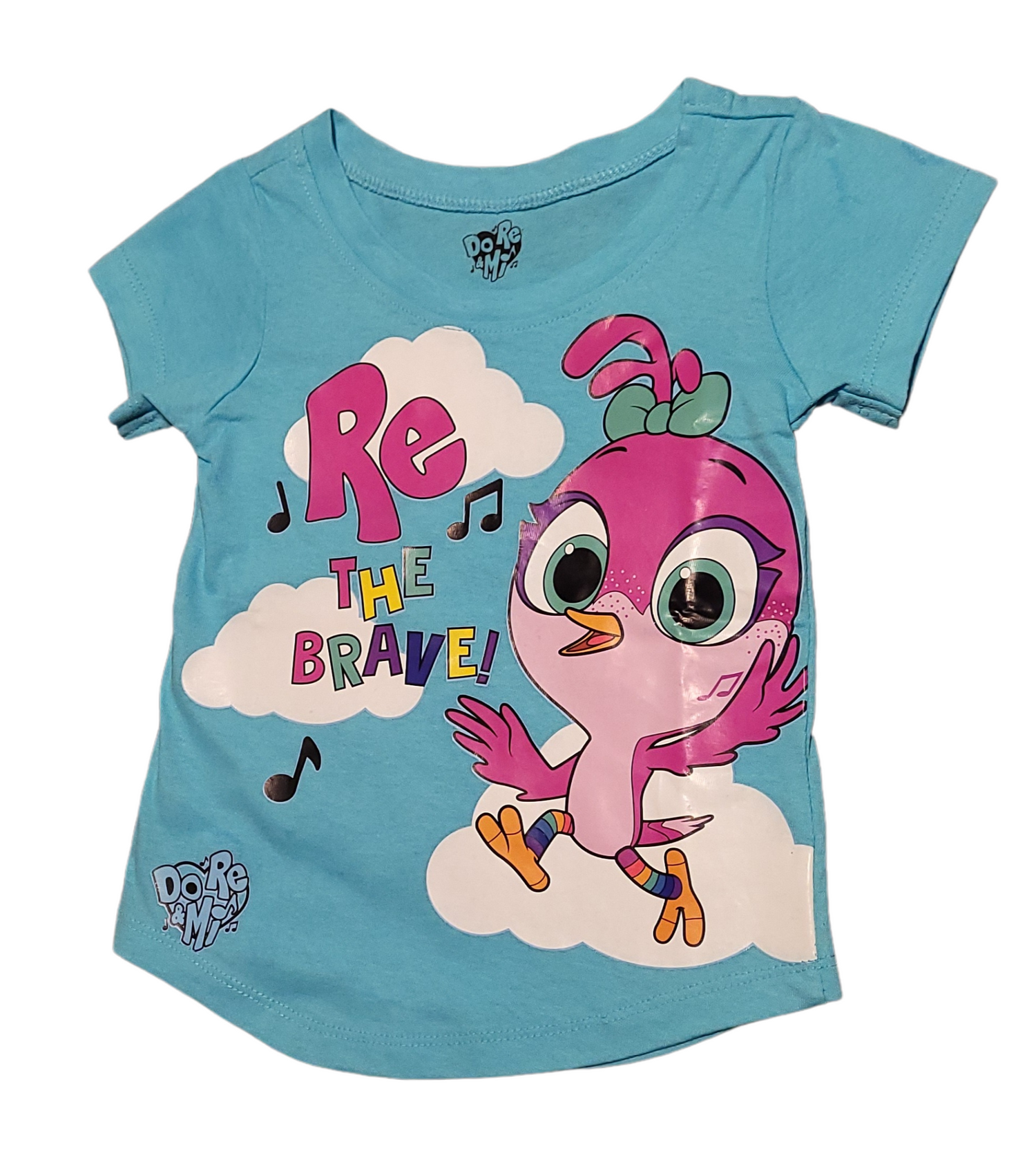 Licensed Do, Re & Mi “Re the Brave” Toddler Girl T-Shirt