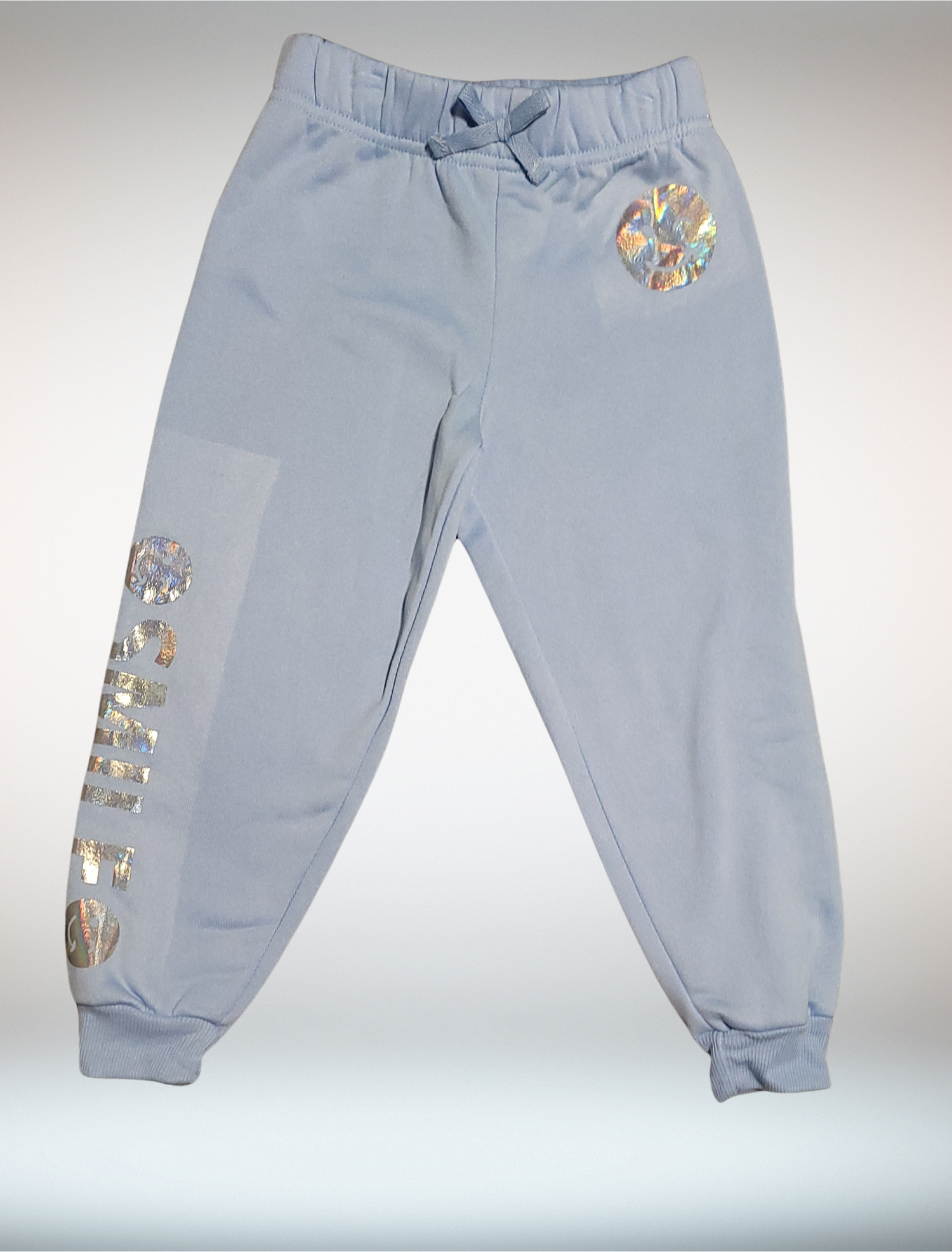 RMLA Girl Squad Smile Jogger Pants – Holographic Print