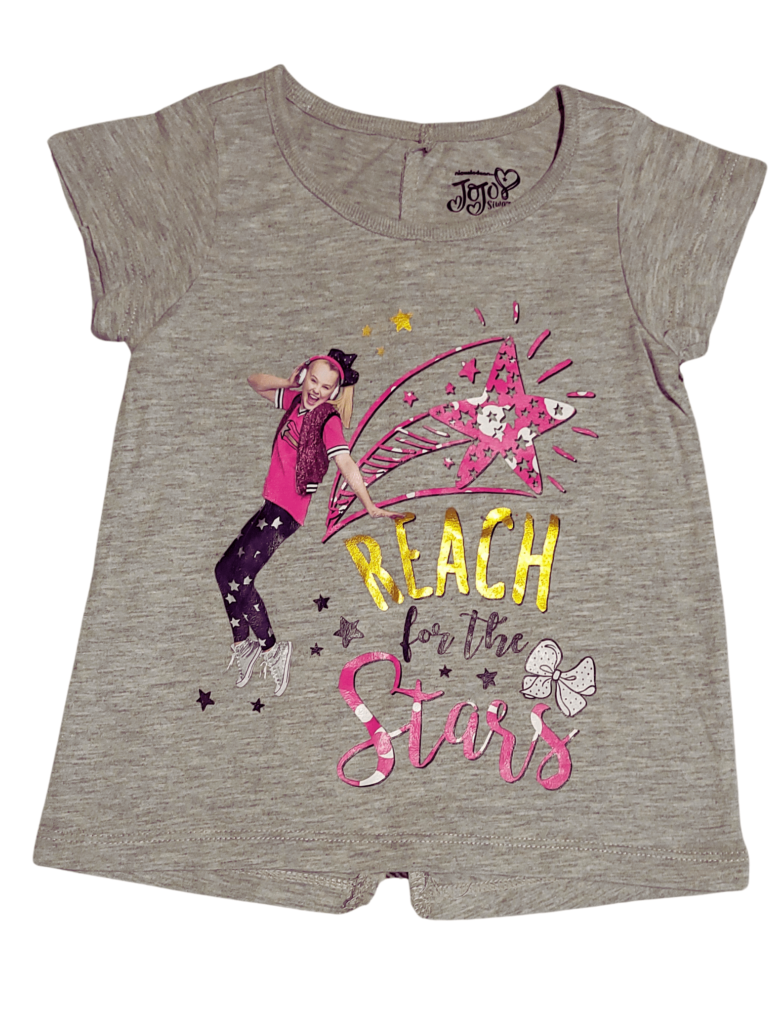 JoJo Siwa "Reach for the Stars" Toddler T-Shirt - 2T - Little Looms