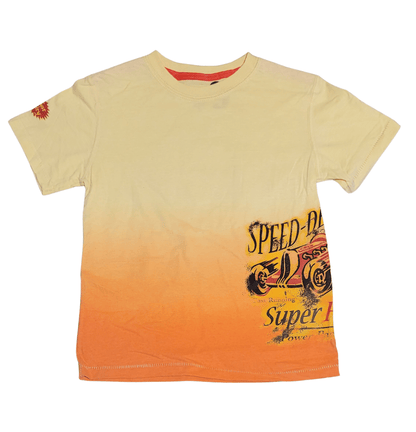 Speed Racer Gradient Boys T-Shirt - Size 6 - Little Looms