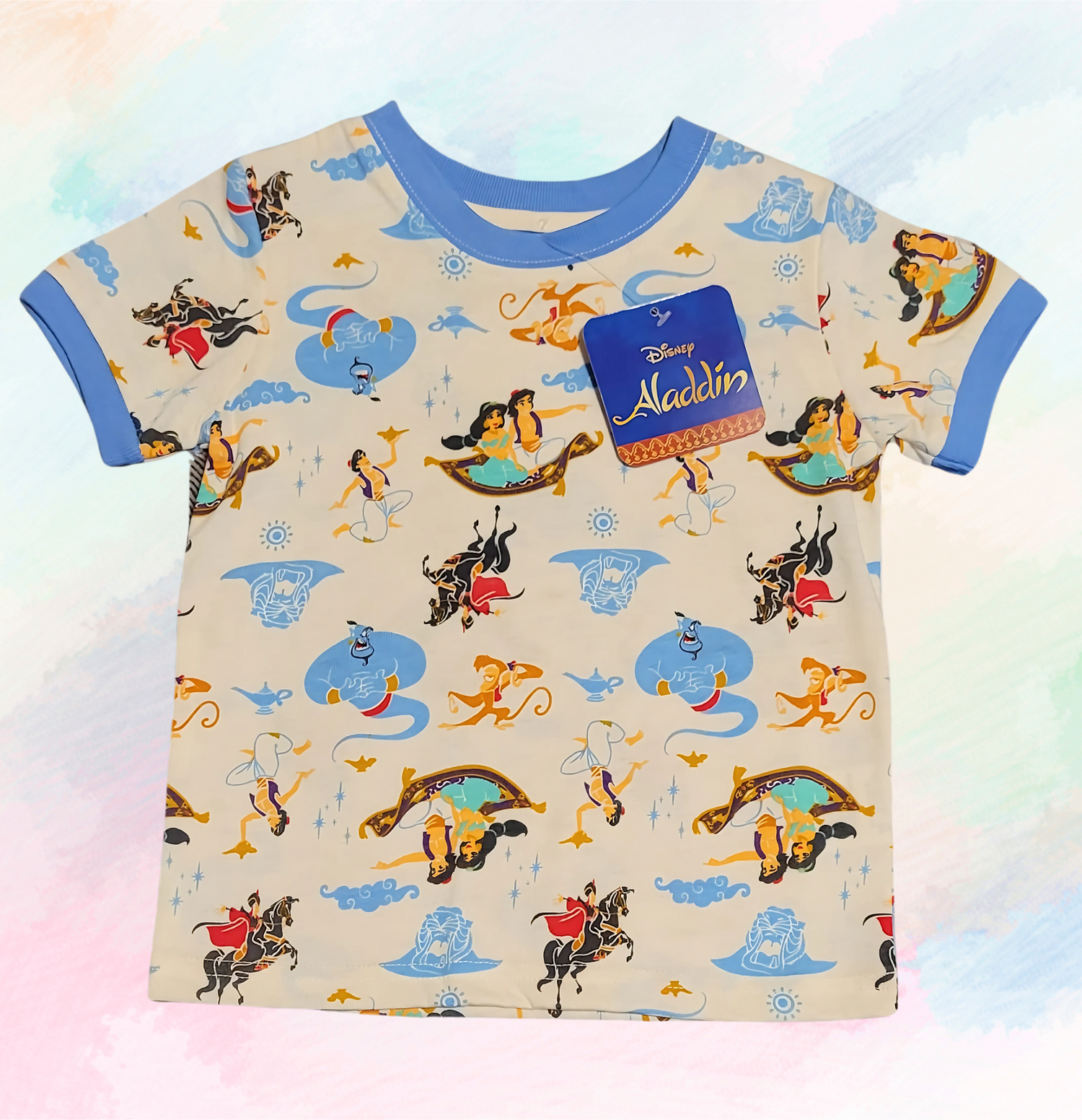 Licensed Disney Aladdin Magical Adventure Toddler Boy T-Shirt - 2T