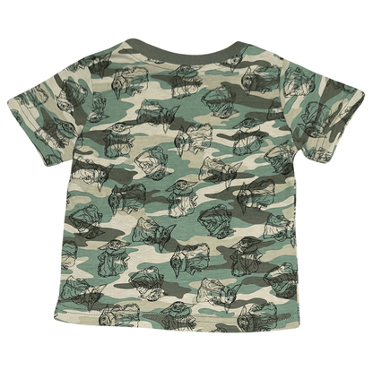 Star Wars The Mandalorian Baby Yoda Camo Toddler T-Shirt - 2T - Little Looms