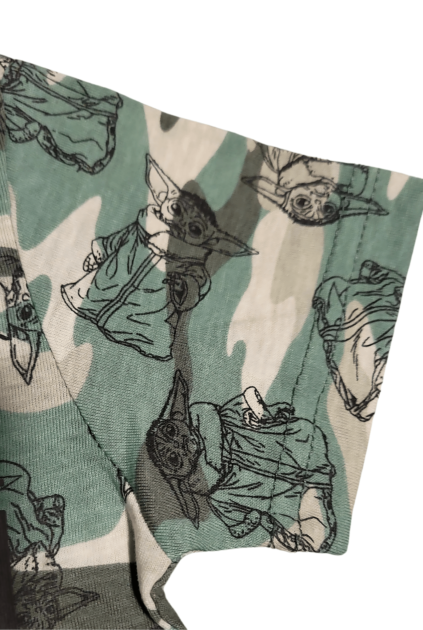 Star Wars The Mandalorian Baby Yoda Camo Toddler T-Shirt - 2T - Little Looms