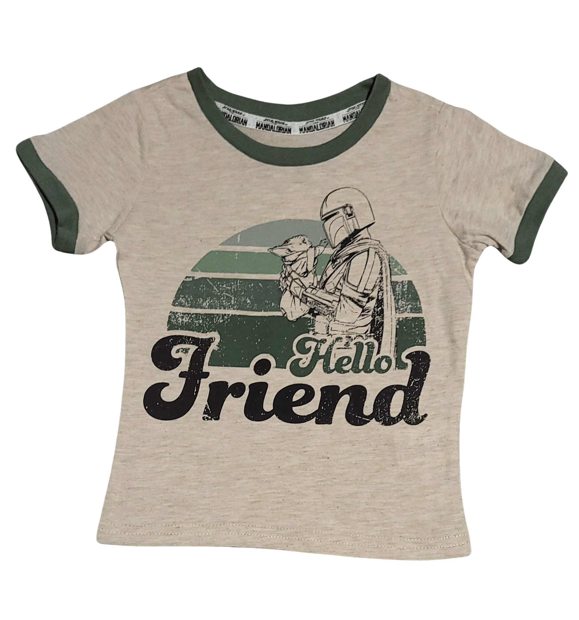 Star Wars The Mandalorian "Hello Friend" Toddler T-Shirt - 2T - Little Looms