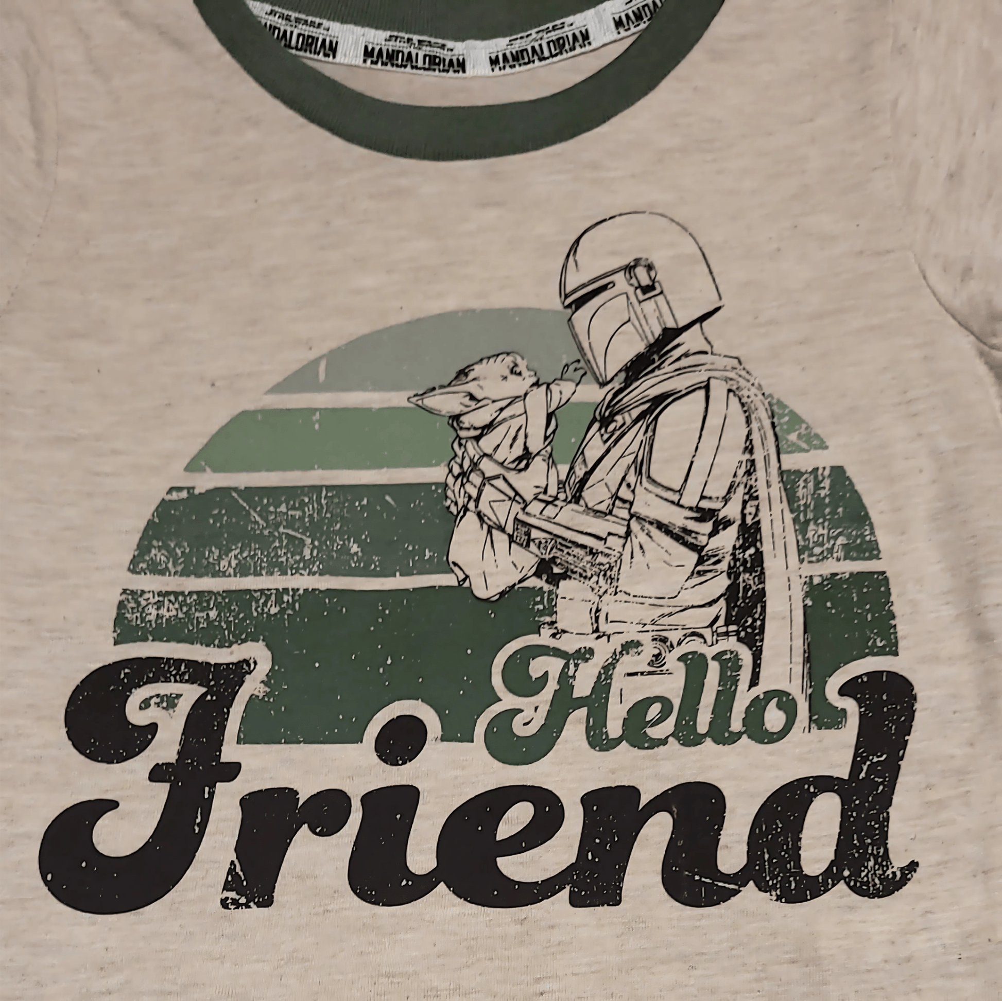 Star Wars The Mandalorian "Hello Friend" Toddler T-Shirt - 2T - Little Looms