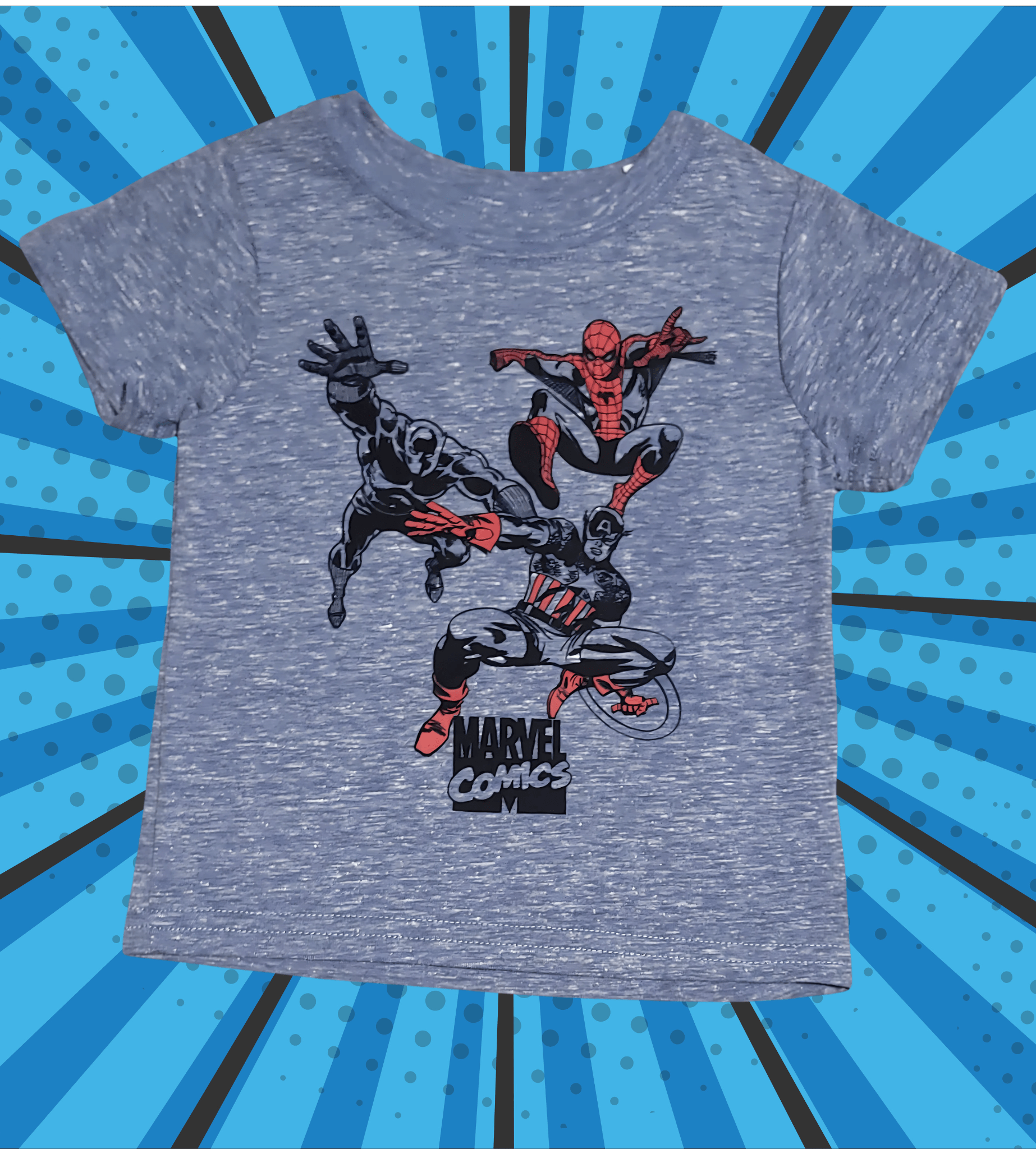 Marvel Comics Avengers Toddler Boys Graphic Tee - 2T - Little Looms