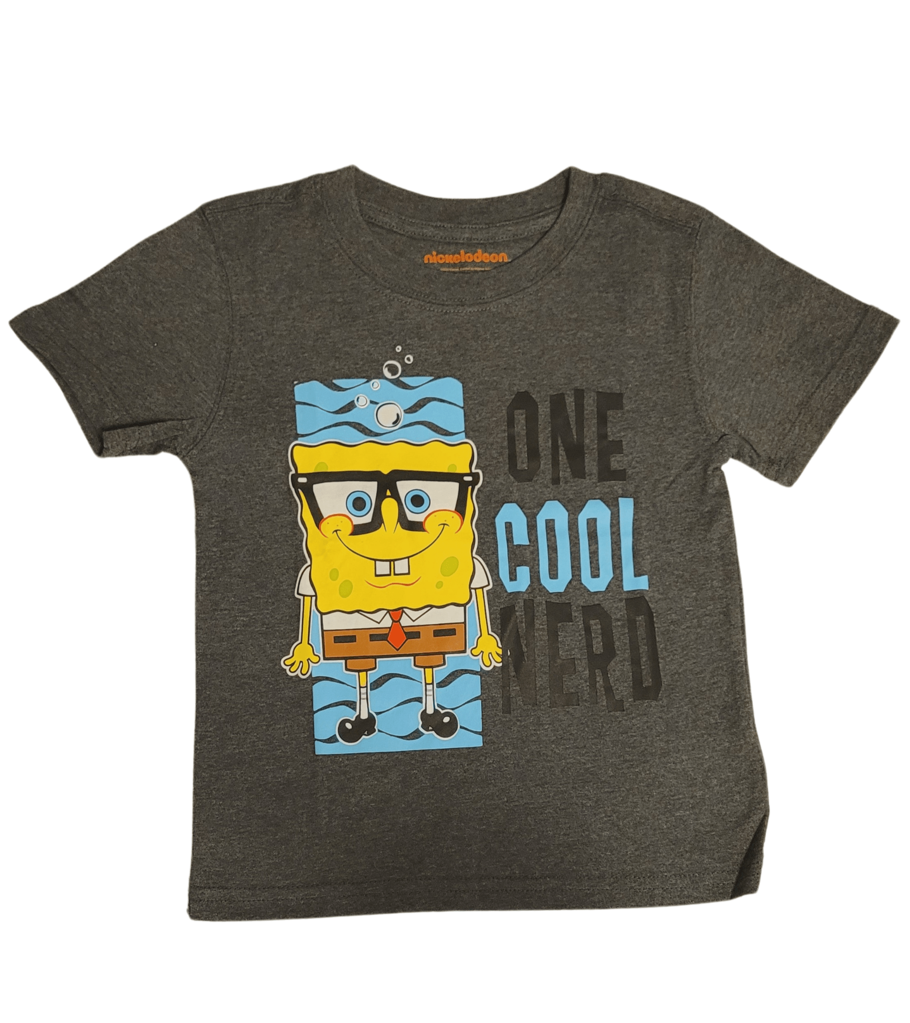SpongeBob "One Cool Nerd" Toddler T-Shirt - Size 4T - Little Looms