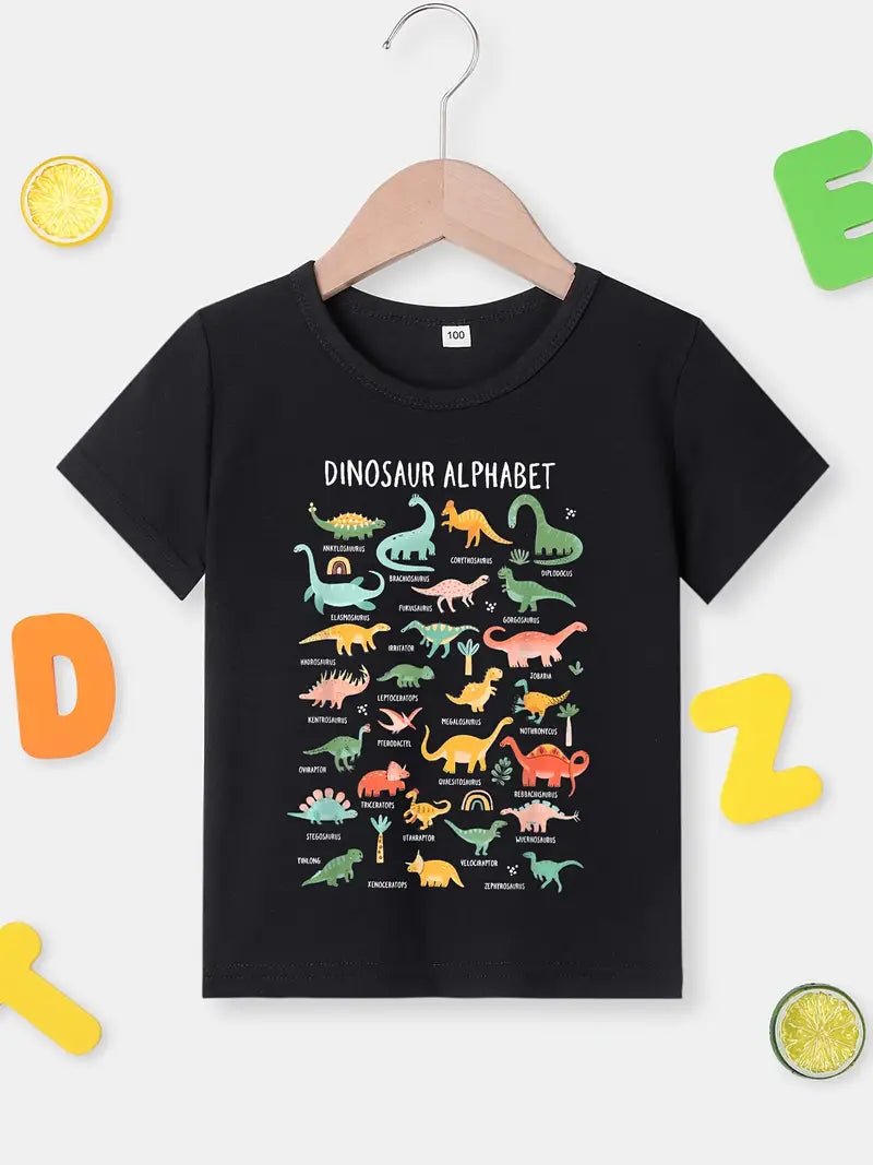 Dinosaur Alphabet T-shirt - Little Looms