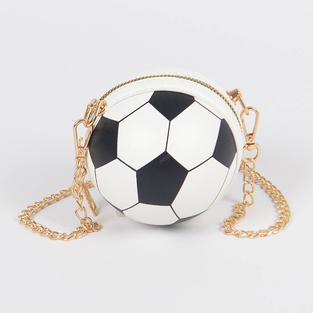 Soccer Ball Mini Crossbody Bag - Little Looms