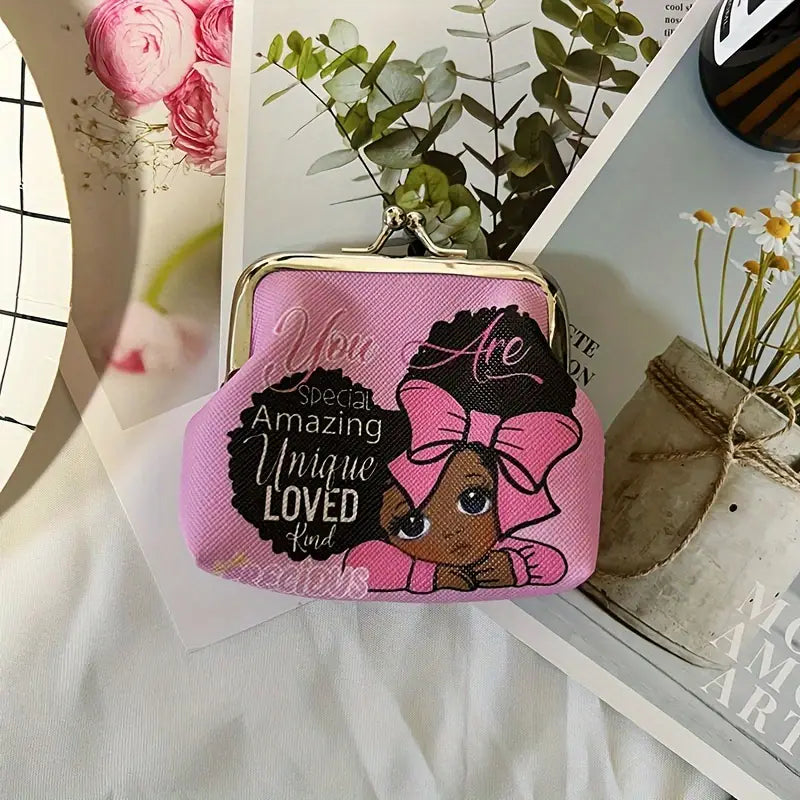 "You Are Special" Pink Coin Purse