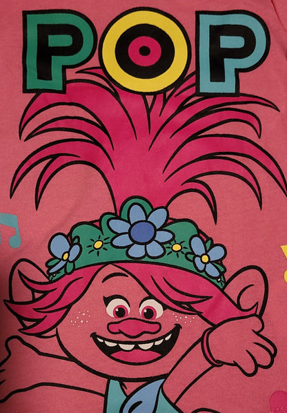 DreamWorks Trolls Princess Poppy "Pop" Toddler Girl T-Shirt - 2T - Little Looms