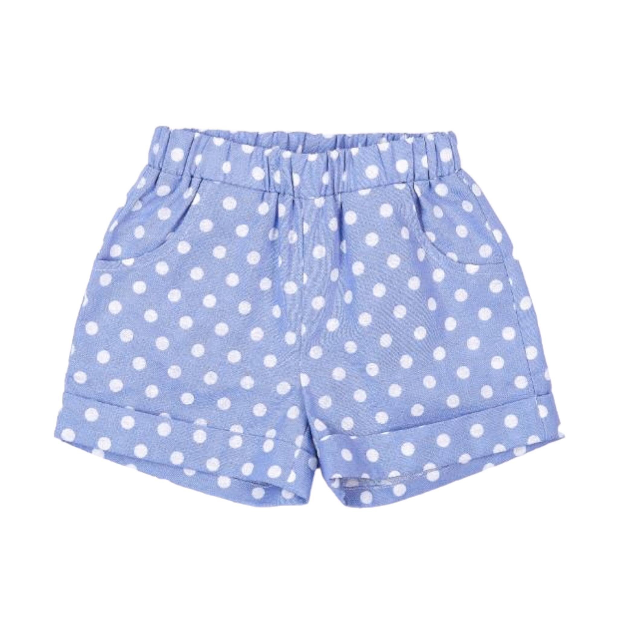 Polka Dot Cotton Shorts - Little Looms