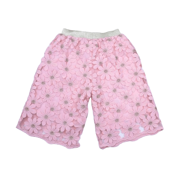 Daisy Floral Lace Culottes - Little Looms