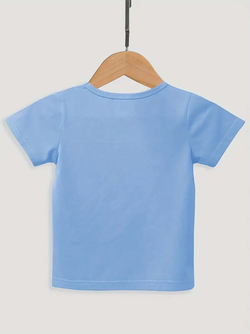 I'm Three, What's Your Excuse Toddler Blue Tee - Little Looms