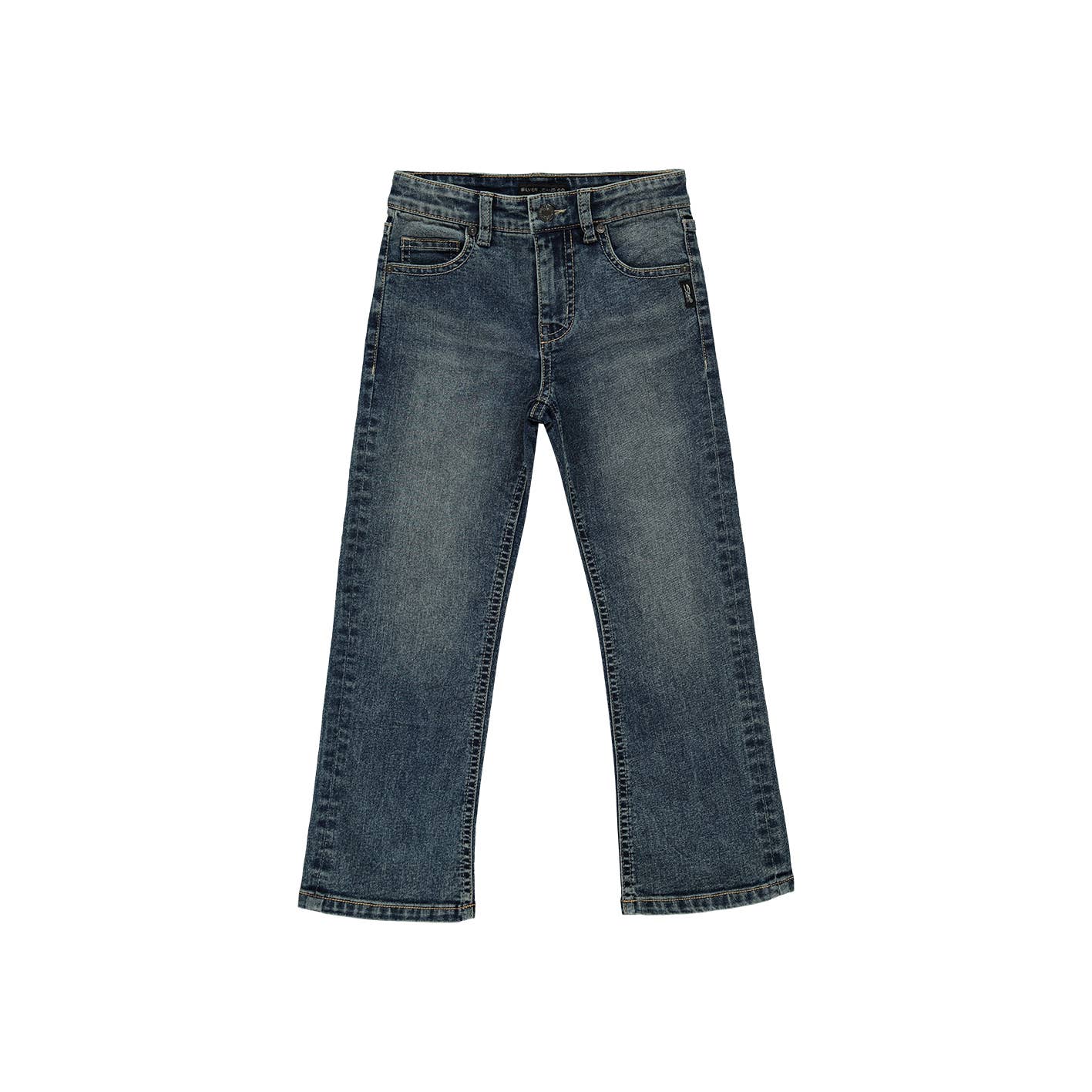 Zane Boys' Bootcut Fit Eco - Friendly Stretch Denim Jeans - Little Looms