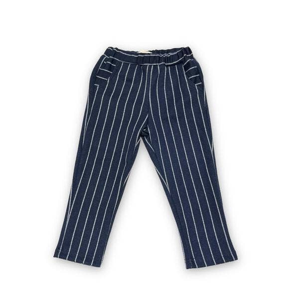 Classic Pinstripe Jersey Pants - Little Looms