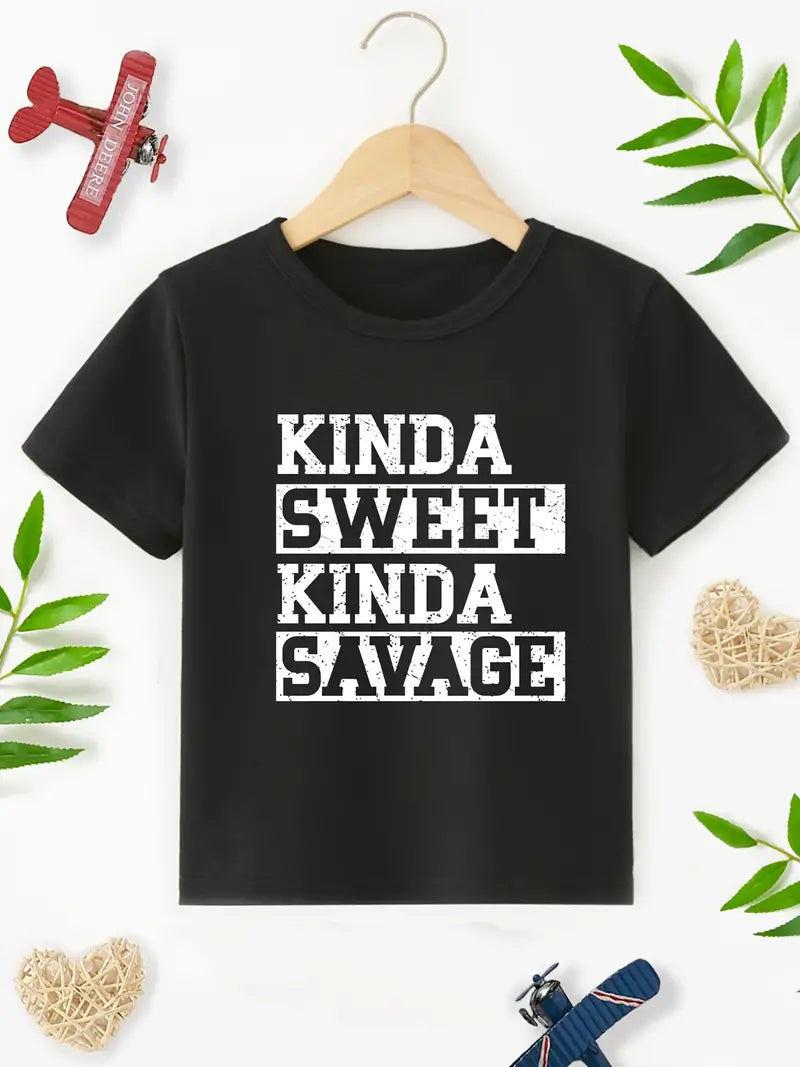 Kinda Sweet Kinda Savage Toddler T-Shirt