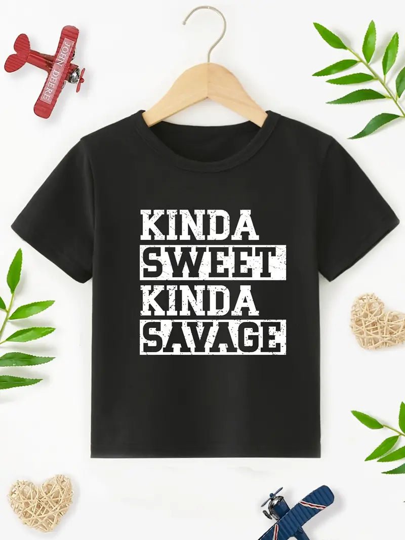 Kinda Sweet Kinda Savage T-Shirt - Little Looms