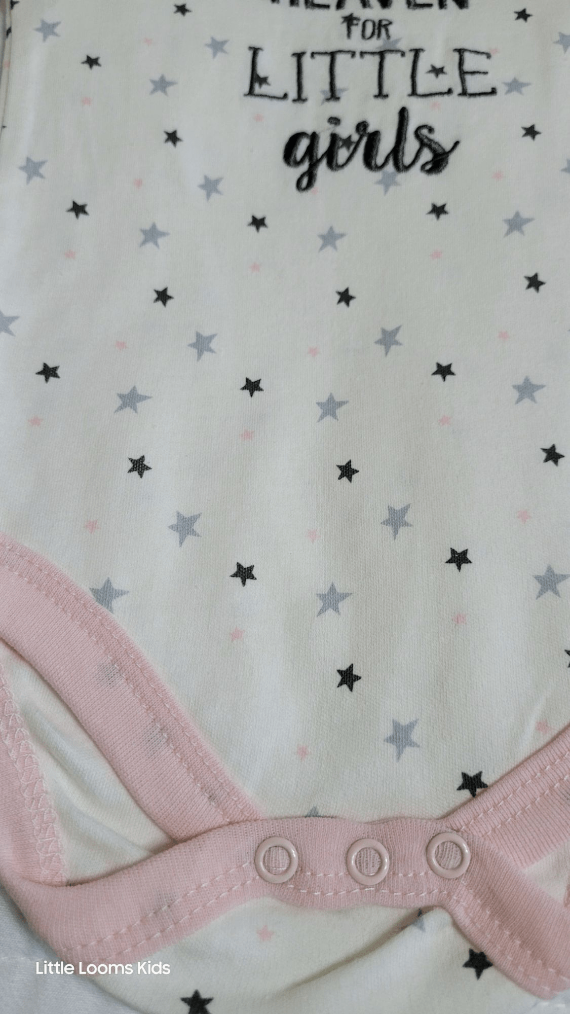 Soft Touch Baby Girls' 3 - Pack Bodysuit Set – "Thank Heaven for Little Girls" - Little Looms