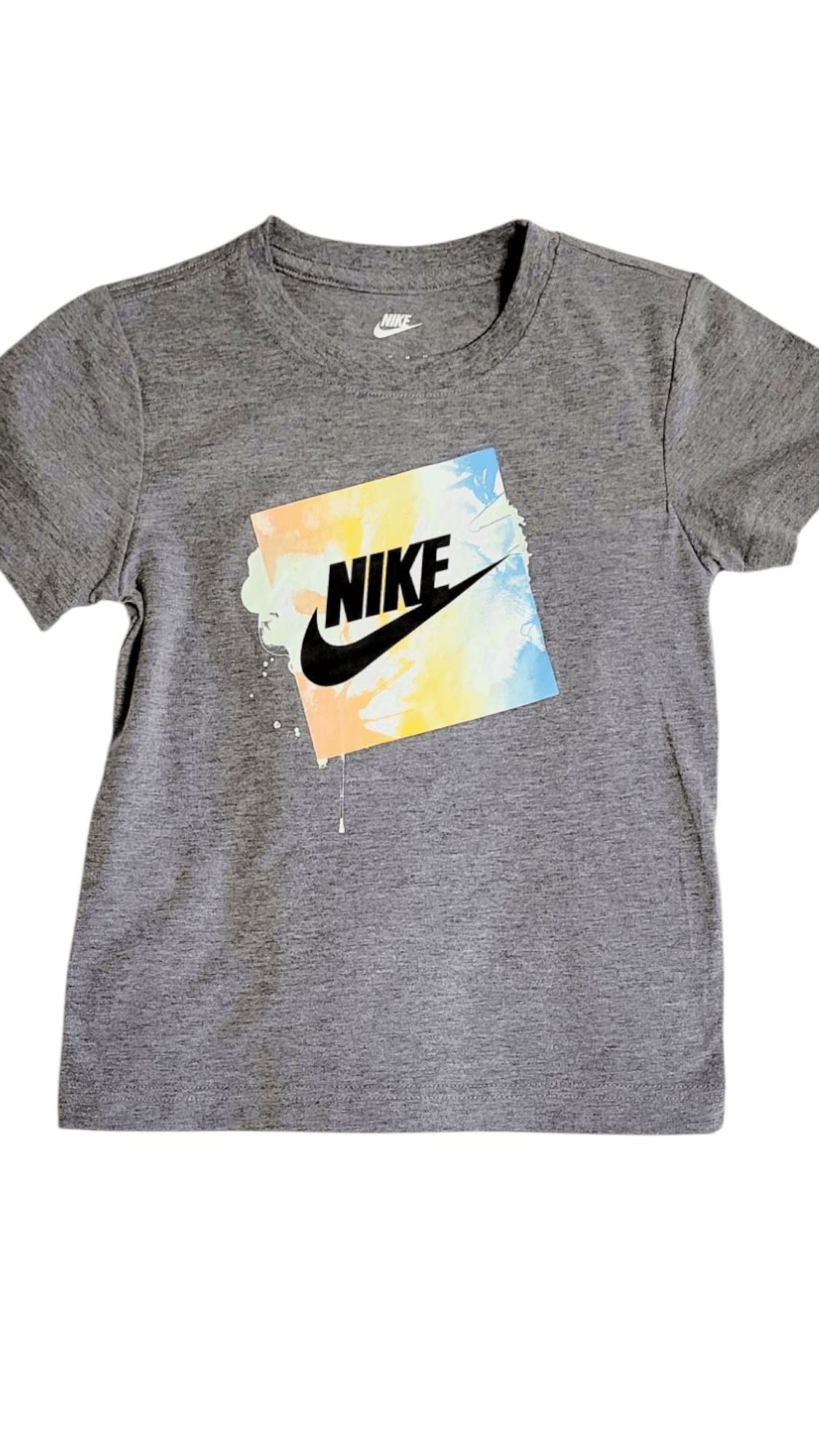 Nike Boys' 2 - Piece Summer Set – Graphic Tee & Multicolor Shorts - Little Looms