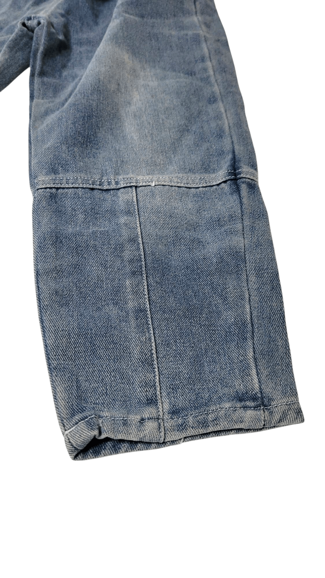Toddler Boys' Wide Leg Solid Denim Jeans - Little Looms