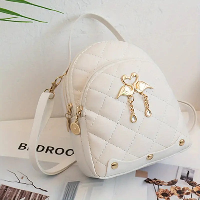 Double Swan Mini Backpack